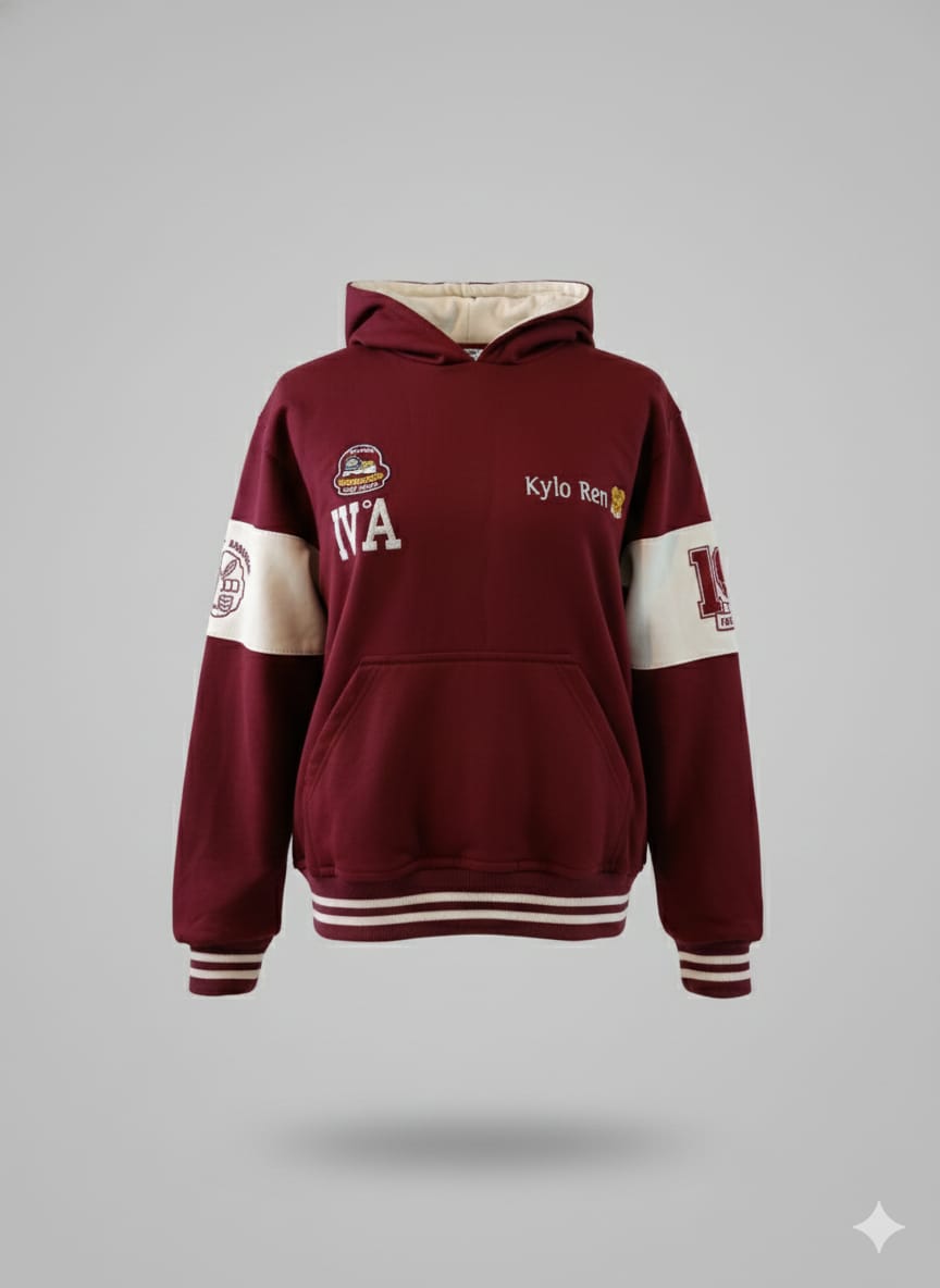 Polerón generacional con diseño Snoopy y estrellas