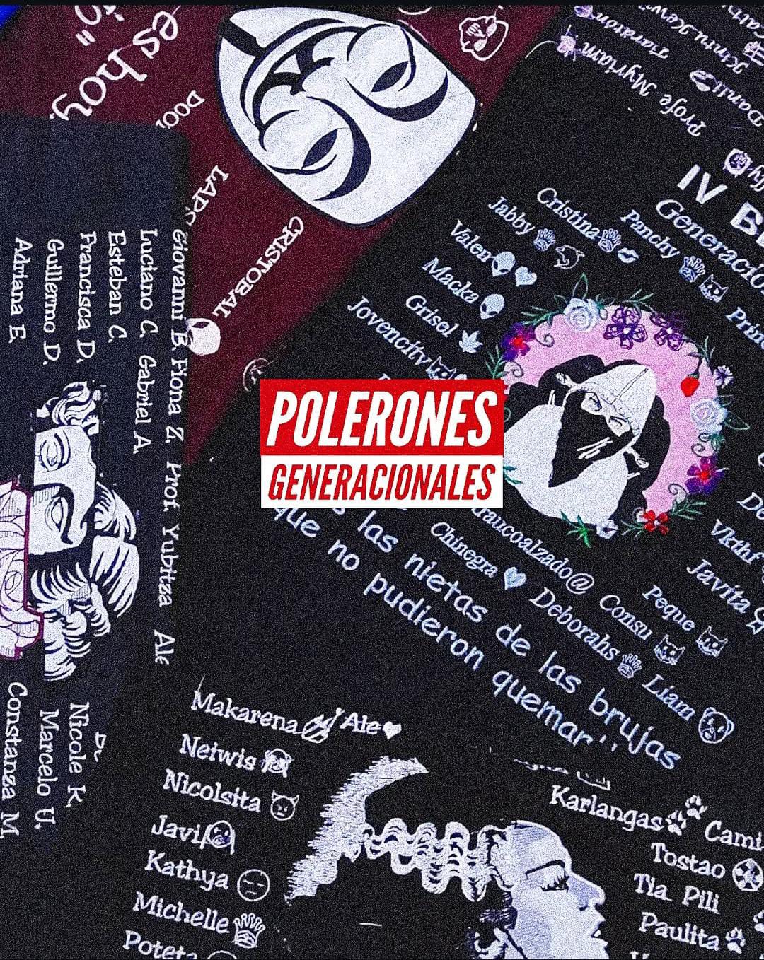 Colección de polerones generacionales